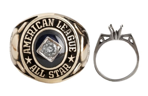 Fritz Petersons 1970 American League All-Star Ring